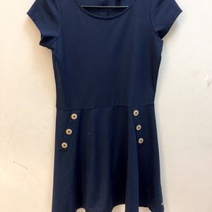 Girls Tommy Hilfiger blue sailor dress